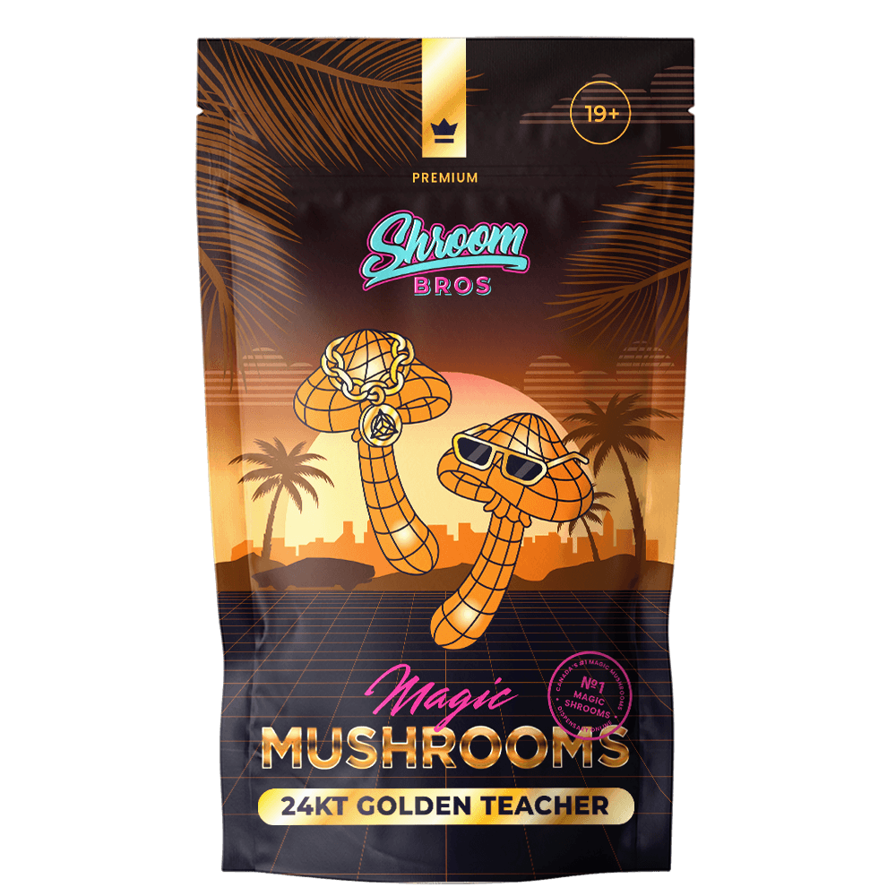 24kt Golden Teacher Magic Mushrooms