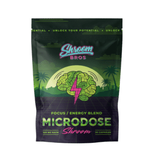 Magic Mushroom Microdose Capsules – (Focus/Energy)